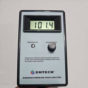 Nh-161 Entech 300khz-700khz Line Noise Analyzer Ac With Lcd 110-120v