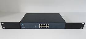 Ex17008 Etherwan 8-port 10/100tx Web Smart Poe Ethernet Switch W Rack Mount Ears