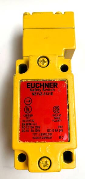 Nz1vz-3131e Euchner 072032 Limit Switch