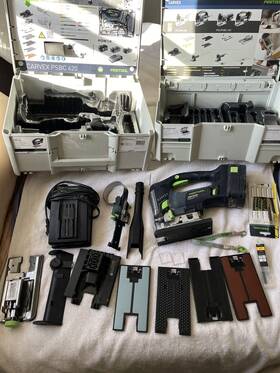 Psbc420 Festool Psbc 420 Eb Carvex Jigsaw With Imperial Accessory Kit Batt Set 900