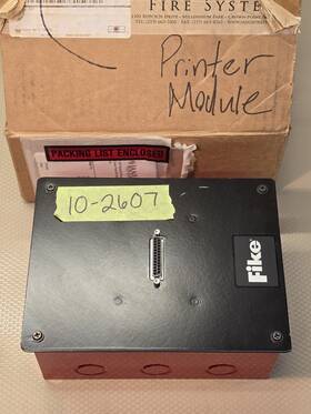 10-2607 Fike Printer Module Janus Fire Systems Cheetah Xi Cybercat