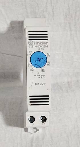 7t.81.0.000.2303 Finder Panel Thermostat 10a 250v