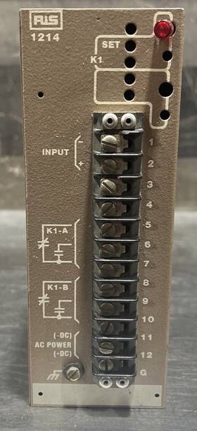 Et-1214-fs Fis Ris Current Alarm 20 Ma 115 Vac 1214 Used Surplus