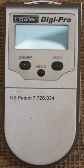 74-440-740-1 Fowler Digital Protractor