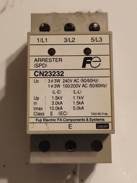 Fuji Electric Cn23232 Used Arrester - Warranty And Free Shipping