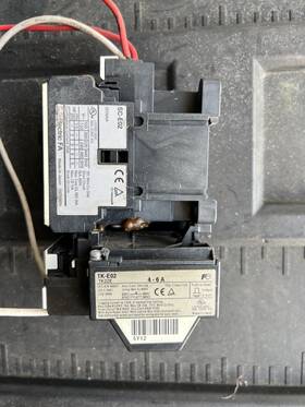 Tke0246 Fuji Electric Sce-02 20a Se09aa 110 120 V Magnetic Contactor W Tk-e02 4-6a Relay
