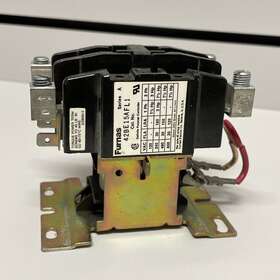 42be15afl1 Furnas Definite Purpose Contactor 2-pole 30a 277vac Coil Nos