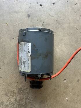 Frame-56cz Ge H296 1/4hp Motor 5kh33kn17g 115v 1phase 1725rpm