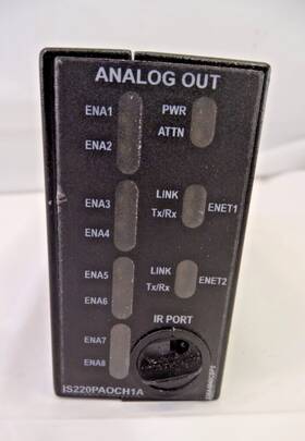 Is220paoch1a Ge Energy Analog Out Module Rev F For Parts/repair