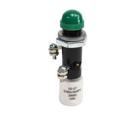 0116b6708g-43a53a4 General Electric 125v 2000 Ohms Indicating Lamp