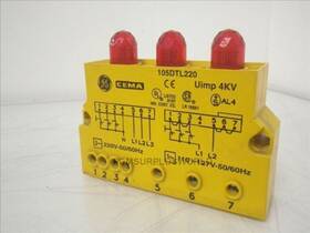 105dtl220 General Electric Cema Flashing Power System Alarm Used And Tested