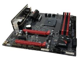 Ga-ab350m-gaming Gigabyte 3 Motherboard Ddr4 Pci-e 3.0 1 M.2 6 Sataiii M-atx