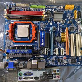 Ga-ma790gp-ud4h Gigabyte Ga-may0gp-ud4h Rev 1.0 Motherboard And Cpu