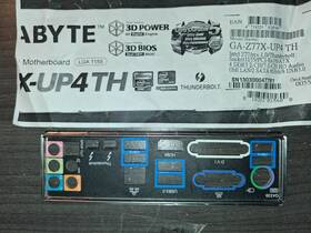 Ga-z77x-up4 Gigabyte Z77x-up4th Oem I/o Backplate Th Motherboard