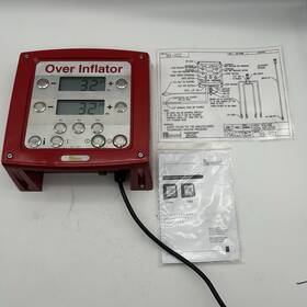 89xdb-1008 Haltec 89xdz High Volume Over Inflator System Great Condition Powers On Clean