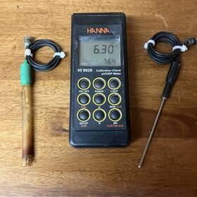 Hi9026 Hanna Instruments 9026 Portable Waterproof Microcomputer Ph/orp Meter 2 Probes