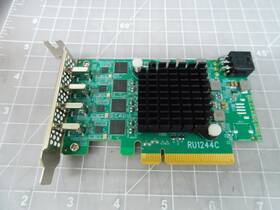 Ru1244c-221r1c High Point Technologies Pcie 3.0x8 4x 10gb/s Port Usb 3.2 Control