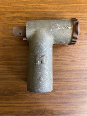 00-119759-00001 Hobart Tinned Chopper Assy Cylinder - Needs Cleaning