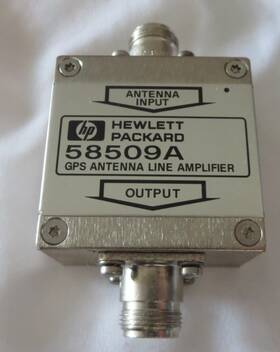 58509a Hp Qty 1 Gps Antenna Line Amplifier Used Untested Great Shape