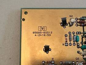 85685-60012 Hp Hewlett Packard Agilent Keysight Filter Board A-2416-53 Working Pull Free Shipp