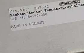 Ets388-5-150-000 Hydac New Temperature Switches