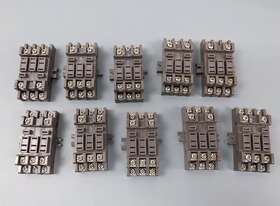Sr3b-02 Idec 10 Relay Bases Screw Terminals Us Stock