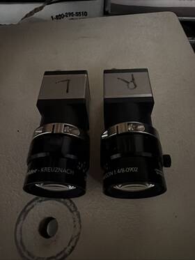 Ui-3580cp-c-hq-r2 Ids Set Of Used Color Industrial Camera With Lens
