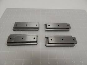 Bwu40-100 Iko Lot Of 4 Linear Guide Slide T62498