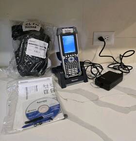Ck60ni Intermec Handheld Barcode Scanner Computer Ad5 Base 2 Batteries And More