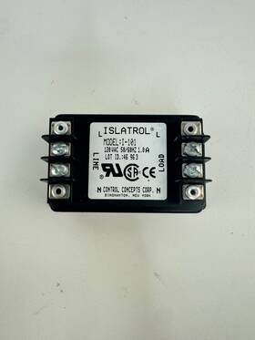 I-101 Islatrol Control Concepts 120vac Tracking Filter Model