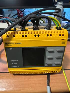 Iso685-d Isometer Bender Ground Fault Detection With Ak160 Coupling Device Agh150w