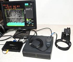 Comp2vga Keyence Lt-9501 Laser Displacement Meter Lt-9010m Head Console Startech