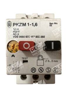Pkzm1-1.6 Klockner Moeller 1.6a 660v Ac3 Thermal Magnetic Starter