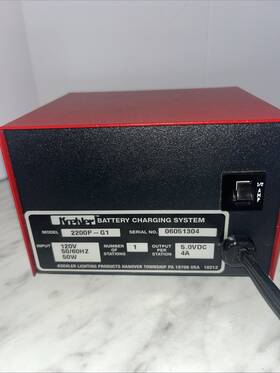 2200p-g1 Koehler Battery Charging System 120v Tested And Working