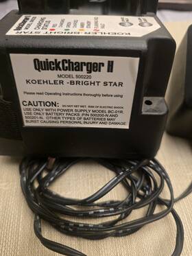 500220 Koehler-bright Star Quick Charger Ii Tested By Seller