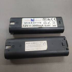 Lm800 Lasermark Lot Of 2 Laser Level Batterys 2600/3000 Ma