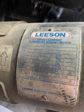 C4d17fk28c Leeson 108322.00 Dc Motor 1hp 12vdc 1800rpm