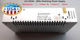 Lihua-350w Lh Switching Power Supply - 24v 350w Ac Input 110-250v