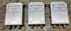 Fo-232 Lightwave Communications Lot Of 3