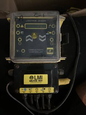 Dc4500-111a Lmi Milton Roy Liquitron Dc4500 Conductivity Controller