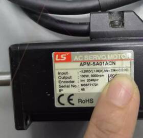 Apm-sa01acn Ls Used And Tested Servo Motor