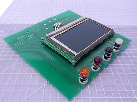 Mattec 350-0102f Rev A Circuit Board With Lcd Screen T104724