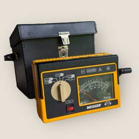 212359 Megger Biddle Va.c./hand-cranked Insulation Tester 600v 2000 Mohms