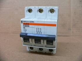 C60hd Merlin Gerin D6 3pole Circuit Breaker