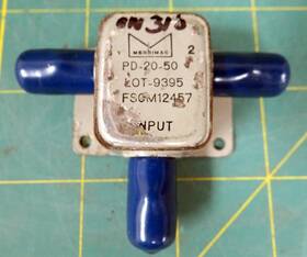 6625-01-041-8034 Merrimack Industries Pd20-50 Radio Frequency Power Divider Nsn