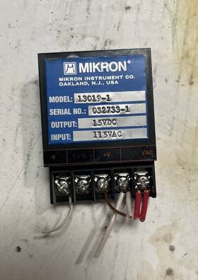 13019-1 Mikron Used One 1 Infrared Power Block #13019-1