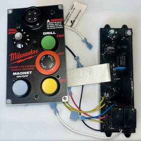 23-35-0312 Milwaukee Magnetic Mag Full Wave Drill Base Control Panel Kit