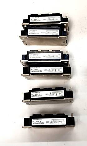 Mitsubishi Cm400du-12higbt Assorted Electric Igbt Model Lot Of 6