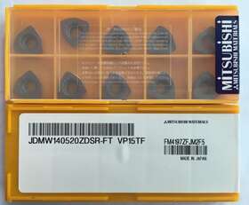 Vp15tf Mitsubishi Jdmw140520zdsr-ft 10 Pcs/box New Carbide Inserts