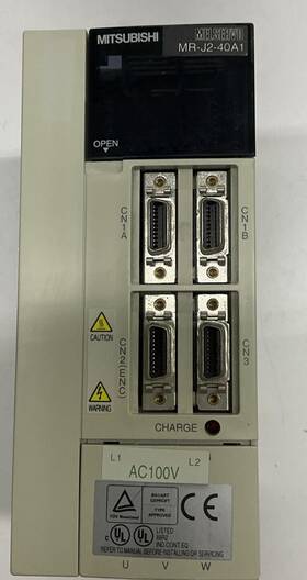 Mr-j2-40a1 Mitsubishi 400w 1ph Ac Servo Drive